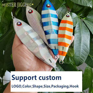 MISTER JIGGING Expédition rapide 24h/24 Vente en gros 150g Jigs à lancer <span class=keywords><strong>lent</strong></span> lumineux Coulants Leurres de pêche en métal - Product Image 2
