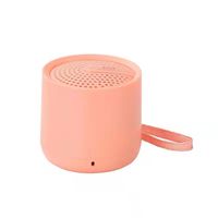 Altavoz Inalámbrico Portátil BT Rosa para Uso en Exteriores, Batería Recargable, Salida de 5-10W