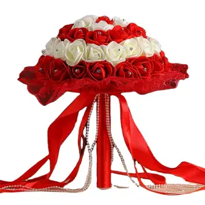 Artificial bride bouquet wedding decoration flower