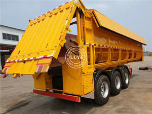 Truk Tipper Semi Trailer Luyi dengan Konveyor Sabuk untuk Dijual - Product Image 3