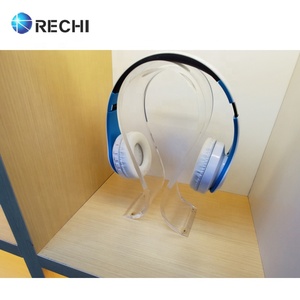 Hộp Trưng Bày Tai Nghe Cỡ Nhỏ RECHI, Thiết Bị Hiển Thị Bằng Kim Loại Acrylic Để Bàn Độc Đáo, Dùng Cho Tai Nghe - Product Image 4