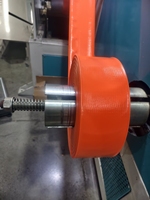 Tuyau d'arrosage plat orange 2 3 4 6 pouces, 100m 200m en rouleau, haute pression, résistant aux UV, en PVC
