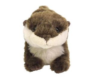 Jouet en peluche en forme d'animal réaliste personnalisé, peluche en fourrure moelleuse, jouet en peluche en forme de loutre, animaux marins, jouets en peluche, jouets en peluche en forme de loutre marine pour bébés et enfants - Product Image 1