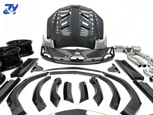 Thích hợp cho LAMBORGHINI URUS sửa đổi và nâng cấp thế hệ thứ 3 MSY khô sợi Carbon phía trước và phía sau thanh cơ thể Kit - Product Image 5