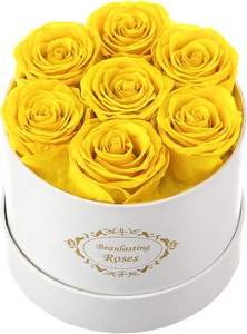 Fleurs éternelles <span class=keywords><strong>Fose</strong></span> roses préservées éternelles dans un dôme en verre avec LED pour les cadeaux d'affaires promotionnels d'entreprise de Noël - Product Image 4