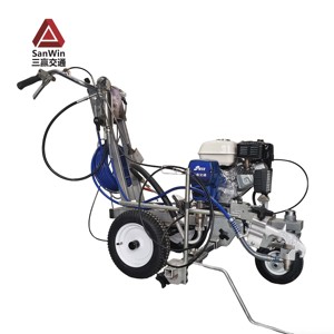 Máquina <span class=keywords><strong>de</strong></span> Señalización Vial con Bomba <span class=keywords><strong>de</strong></span> Pistón Mecánica SanWin, Pintura Fría sin Aire, 5.5HP, Garantía <span class=keywords><strong>de</strong></span> 2 Años - Product Image 4