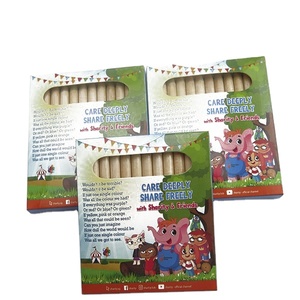 Material Escolar y de Oficina, Juego de 12 Cajas de Lápices con Logotipo Personalizado Impreso, para Niños - Product Image 4