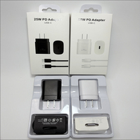 Adaptateur de chargeur mural USB-C de voyage PD à charge rapide Type C, chargeur 25W pour Samsung S10 Note10 S25