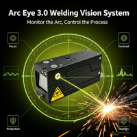 Sistem Pelacakan Laser Sensor Pengelasan Robotik Arc Eye 3.0 Kamera Pemantau Kolam Cairan Pengelasan Laser Otomatis Baru