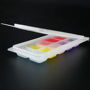 5 10 Snap Bar Wax Melts Clamshell Packaging Wax Melt Candle 10 Cavity Clamshell Packaging Wax Melt Package Box For Candle