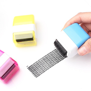 Sello <span class=keywords><strong>de</strong></span> rodillo para oficina <span class=keywords><strong>de</strong></span> mensajería, nuevo estilo <span class=keywords><strong>de</strong></span> fábrica, soporte secreto, logotipos <span class=keywords><strong>personalizados</strong></span>, antirrobo <span class=keywords><strong>de</strong></span> identificación - Product Image 5