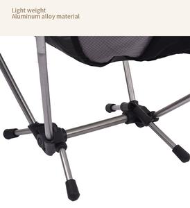 Respirant maille chaise de plage loisirs pêche Camping chaise en alliage d'aluminium <span class=keywords><strong>Ultra</strong></span> <span class=keywords><strong>léger</strong></span> Camping <span class=keywords><strong>tabouret</strong></span> Portable - Product Image 5
