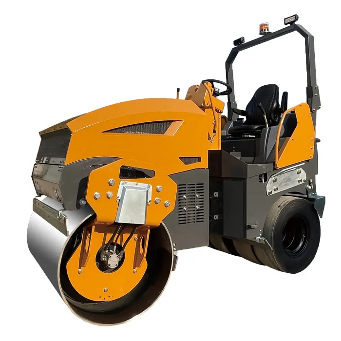 5 tons ride on vibratory hydraulic road roller diesel engine single drum road machinery asphalt rollers compactor rubber wheel