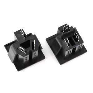 Prise électrique à 3 broches IEC USA US Standard AC08 AC07 10A 15A 250VAC Contact en cuivre 6A Courant nominal - Product Image 1