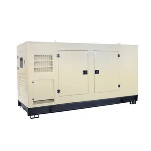 Gerador de eletricidade trifásico, 100kw 200kw 300kw 400kw silencioso gerador diesel