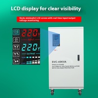 Stabilizer Tegangan Listrik Otomatis Satu Fasa 15kva 30KVA 220v Pengatur Tegangan Daya Listrik/stabilizer