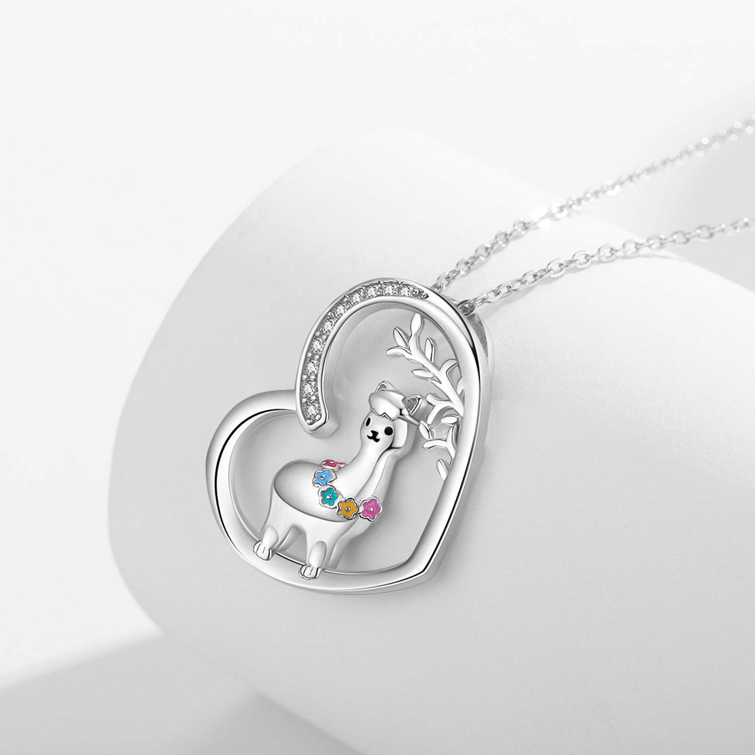 Sleeping Fox - Argento Sterling S925 - Ciondolo Europeo E