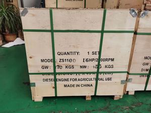 Moteur diesel monocylindre refroidi par eau Tengka Zs1100 15 ch pour machines agricoles - Product Image 2
