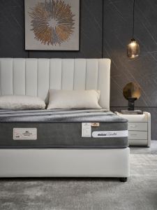 Moderno hotel de cinco estrellas reina colchón bolsa primavera memoria látex y espuma característica de refrigeración para el hogar muebles de baño uso - Product Image 2