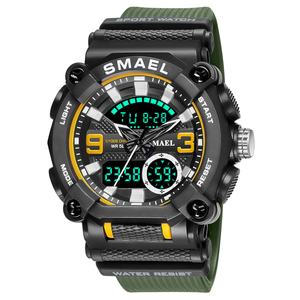 Reloj Smael de Marca Superior, Digital LED 8052, Relojes para Hombre, Reloj Clásico Deportivo de Cuarzo para Hombre - Product Image 5