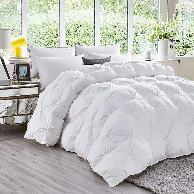 Tùy Chỉnh Mùa Hè Mùa Thu Ánh Sáng Trọng Lượng Ấm Không Gây Dị Ứng 230TC Duvet Insert 100% Ngỗng Điền Xuống Comforter