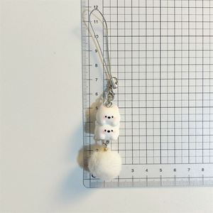 <b>Cartoon</b> Western Highland Phone Keychain Sweet Resin Puppy Keychain for Girls Student <b>Backpack</b> Hanging Accessories - Product Image 4