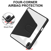 Funda pour OPPO Pad 5 étui 2025 support pliant dos transparent tablette couverture intelligente pour OPPO Pad 5 OPD2506 12.1 pouces étui