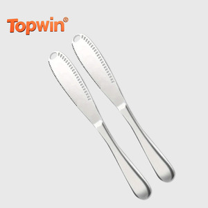 มีดเนยสแตนเลสอเนกประสงค์ขายดี สำหรับเนย ช็อกโกแลต ชีสเนื้อนุ่ม - Product Image 1