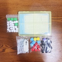 Modèle de molécule organique XR TW-1 (type de base) - Modèle de structure moléculaire (125 pièces) certifié CE/CPC, non électrique, sans dimension précise