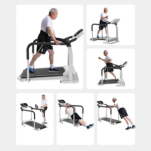 Foldable <b>Portable</b> Steel Electric <b>Treadmill</b> for Indoor Walking/Running Low Speed Elderly Home Gym Rehabilitation Fitness - Product Image 2