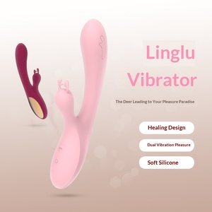 Dual Motor G-Spot Rabbit Vibrator - 10 Modes Clitoral Stimulator Adjustable Angle AV <strong>Massager</strong> Body-Safe USB Charging Sextoy <strong>B2B</strong> - Product Image 3