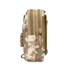 <b>Men</b> Belt Waist Pack Bag <b>Small</b> Pocket Waist Pack Running Travel Camping Bags Soft Back - Product Image 4