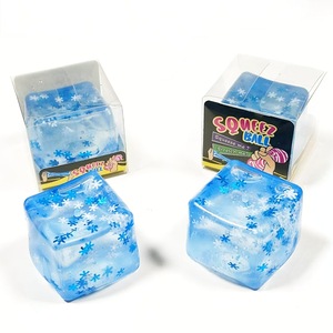 Jouets anti-stress en plastique souple en forme de glaçon, mignons et mous, pour enfants, vente en gros du fabricant, idéaux pour les fêtes - Product Image 2