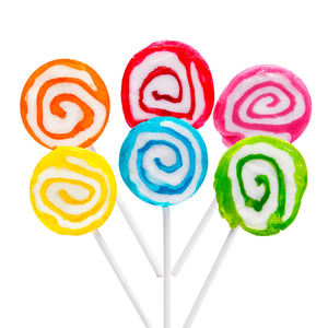 Wholesale Custom Sweet Handmade Twist Swirl <strong>rainbow</strong> Christmas Lollipop <strong>Candy</strong> - Product Image 4