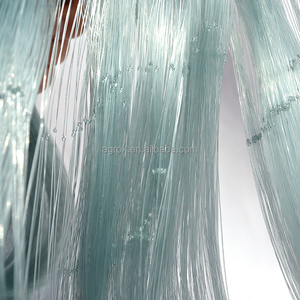Lưới Đánh Cá 0.33mm Độ dày <span class=keywords><strong>400md</strong></span> độ sâu 100 Yds Chiều dài gấp đôi Selvage mang <span class=keywords><strong>Net</strong></span> Nylon Monofilament tùy chỉnh lưới lưới đánh cá - Product Image 6