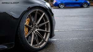Rines GREENLOOP de Aleación de Aluminio Forjado de Lujo 5x114.3 5x130 5x112 17 19 20 22 24 26 Pulgadas para Autos Deportivos AUDI Rs <span class=keywords><strong>R8</strong></span> <span class=keywords><strong>BMW</strong></span> E32 - Product Image 3