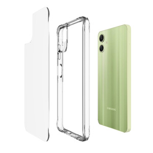 Cho Galaxy A06 Bumper trường hợp chống sốc trong suốt pha lê rõ ràng TPU PC rõ ràng trường hợp điện thoại trở lại bao gồm cho Galaxy A16 - Product Image 3