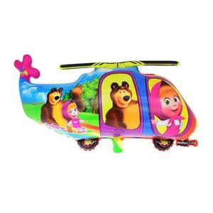 Nuovo arrivo <span class=keywords><strong>Masha</strong></span> Bear Cartoon Film di compleanno in alluminio con palloncino di elio animale per bambini festa di compleanno decorazione palloncino - Product Image 5