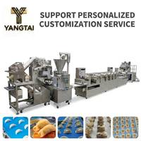 Máquina Automática para la Producción de Pasteles Rellenos, 14400 Piezas por Hora, Equipo Industrial de Panadería para Oriente Medio
