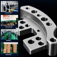 Composants d'automatisation de robots industriels de haute précision usinés CNC selon plans, pièces d'effets fins