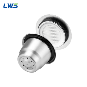 Cápsulas de Café Recargables, Reutilizables, Compatibles con <span class=keywords><strong>Nespresso</strong></span> <span class=keywords><strong>Inissia</strong></span>, Cápsulas de Café para Uso en Oficina Moderna - Product Image 1