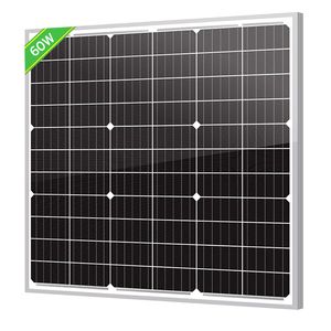 Panneaux solaires monocristallins bifaciaux haute efficacité 60W TUV10BB Module étanche 24V/18V Système réseau 23% d'efficacité - Product Image 1