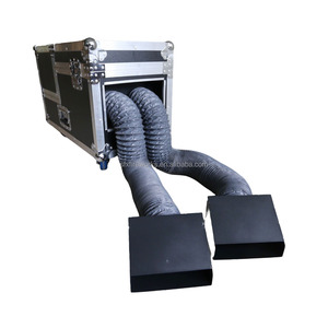 Mesin Asap Aluminium 5000W Bertenaga Gas 2CH DMX512 Terkontrol untuk Panggung <span class=keywords><strong>DJ</strong></span>, Pernikahan, Konser, Asap Rendah, Kabut Air, Es Kering - Product Image 3