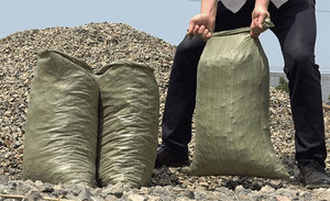 China PP Gewebte Polypropylen-Säcke 50Kg Zement Leere Sandsäcke Herstellung - Product Image 6