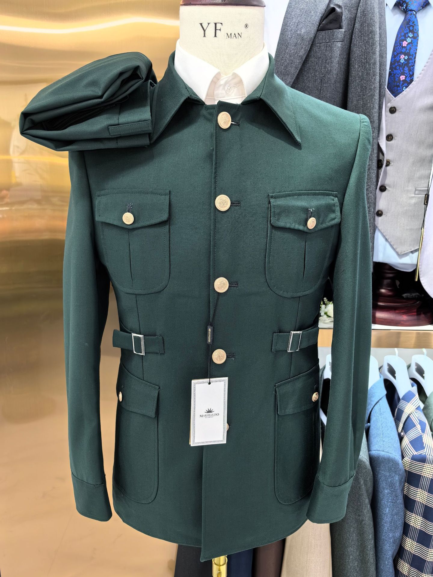 MINT-2 piezas/juego-Chaqueta + pantalón