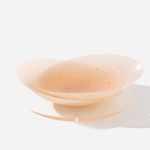 Cubrepezones de Silicona Sólida Perforada, Adhesivos Transpirables Reutilizables, Cubrepezones Invisibles Color Piel para <span class=keywords><strong>Mujer</strong></span> - Product Image 6