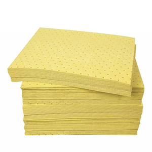 Heavy-duty Hazchem Spill Management <strong>100</strong>% Polypropylene Yellow Chemical <strong>Absorbent</strong> <strong>Pad</strong> For Laboratory - Product Image 2