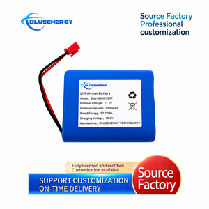 BLUSENERGY Li-Polymer Battery 11.1V 5200mAh 3S2P for <b>Consumer</b> <b>Electronics</b> - Product Image 1