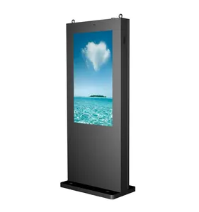 Outdoor Floor Standing 43 49 55 65 75 85 98 Lcd Advertising Screen Display Digital Signage Kiosk Media Player