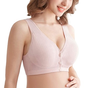 Sujetador <span class=keywords><strong>de</strong></span> lactancia <span class=keywords><strong>de</strong></span> maternidad sin costuras <span class=keywords><strong>de</strong></span> nuevo diseño <span class=keywords><strong>2022</strong></span>, Sujetador <span class=keywords><strong>de</strong></span> lactancia para dormir <span class=keywords><strong>de</strong></span> busto completo, Sujetador <span class=keywords><strong>de</strong></span> lactancia sin cables para mamás lactantes - Product Image 1
